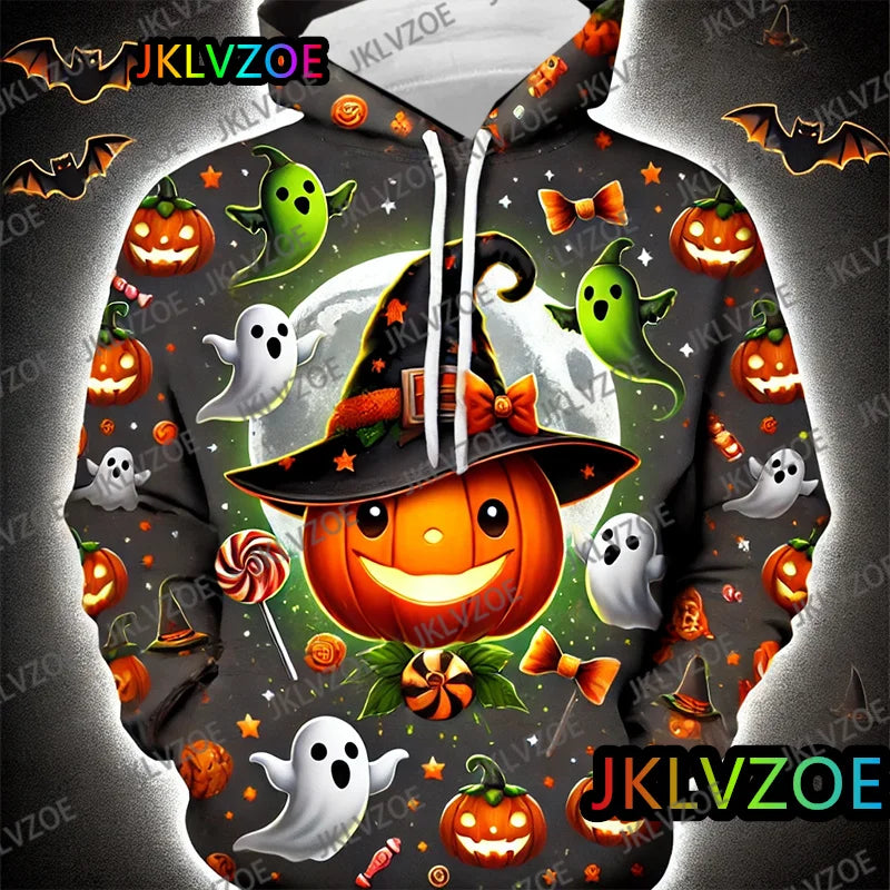 3D Halloween Hoodie