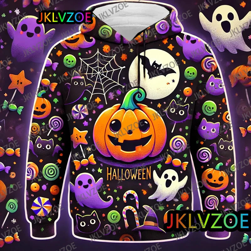3D Halloween Hoodie