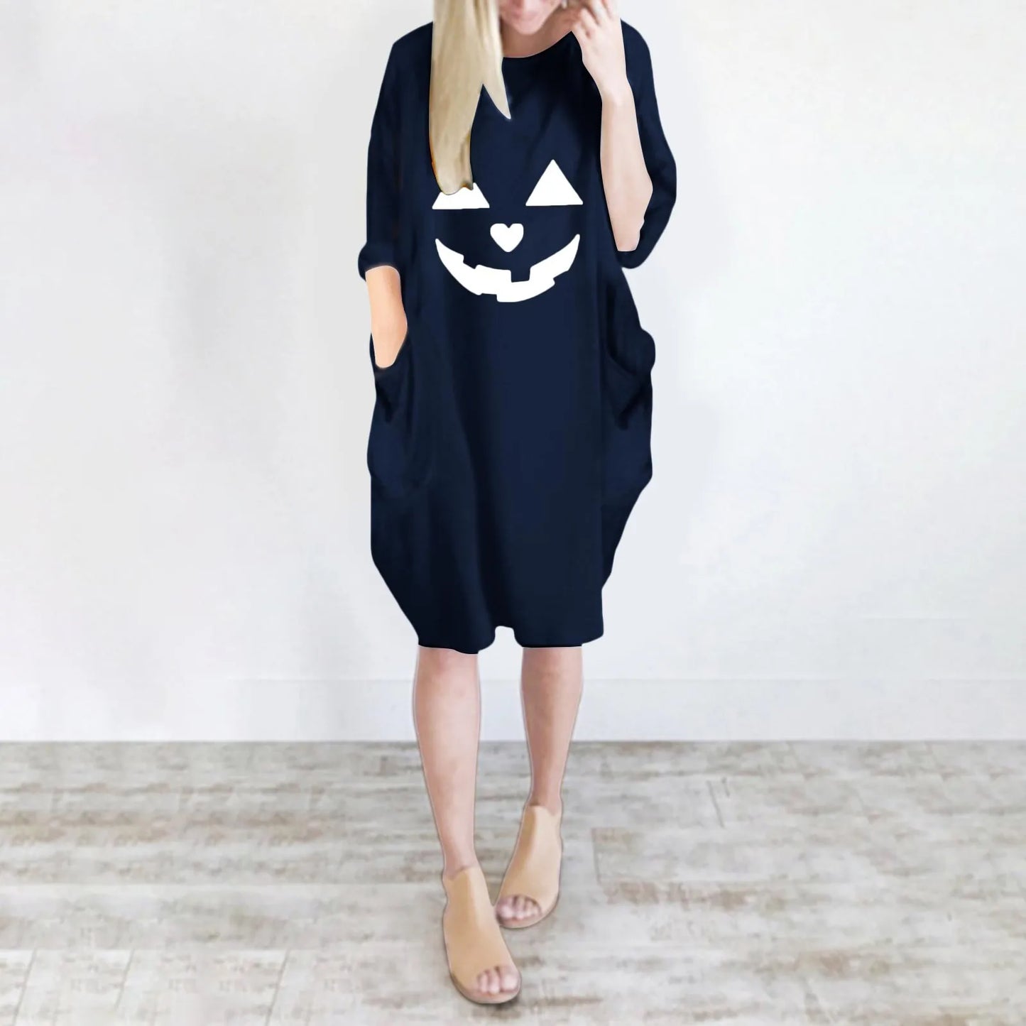 Halloween Sweatshirt Dress