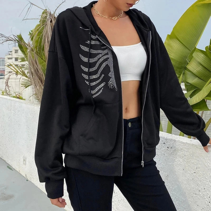 Halloween Zip Hoodie