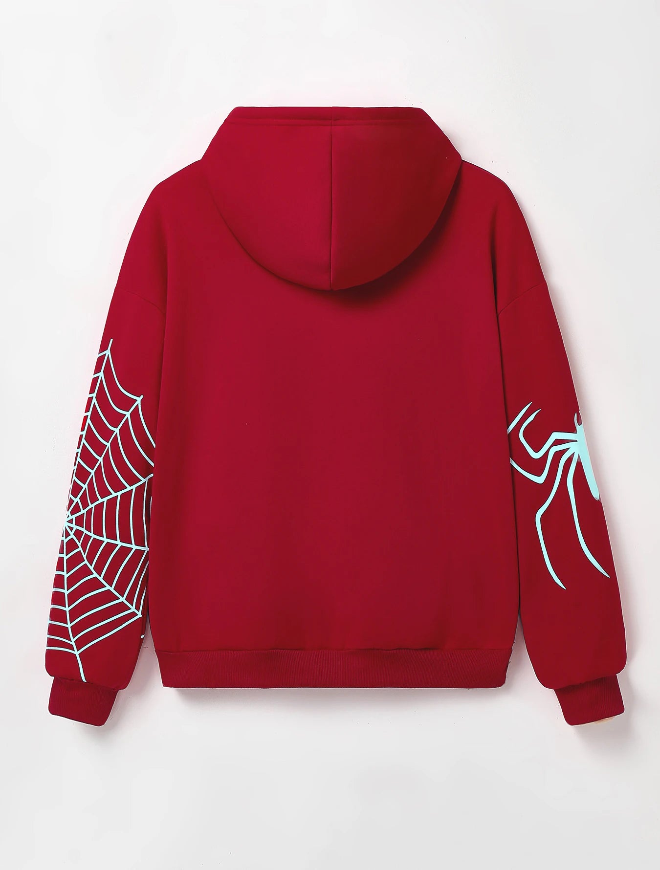 Red Spider Web Zip Up