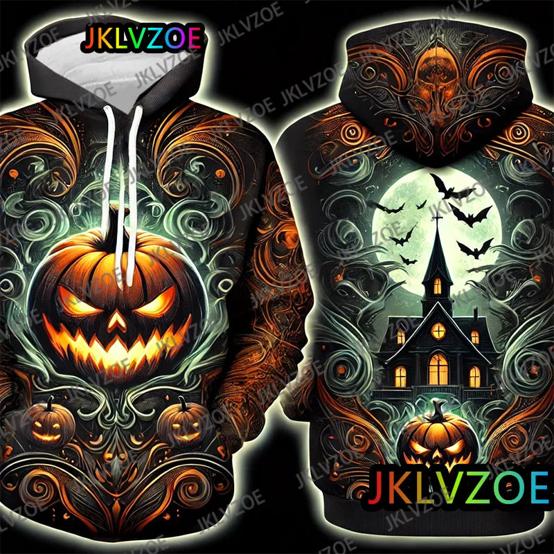 3D Halloween Hoodie