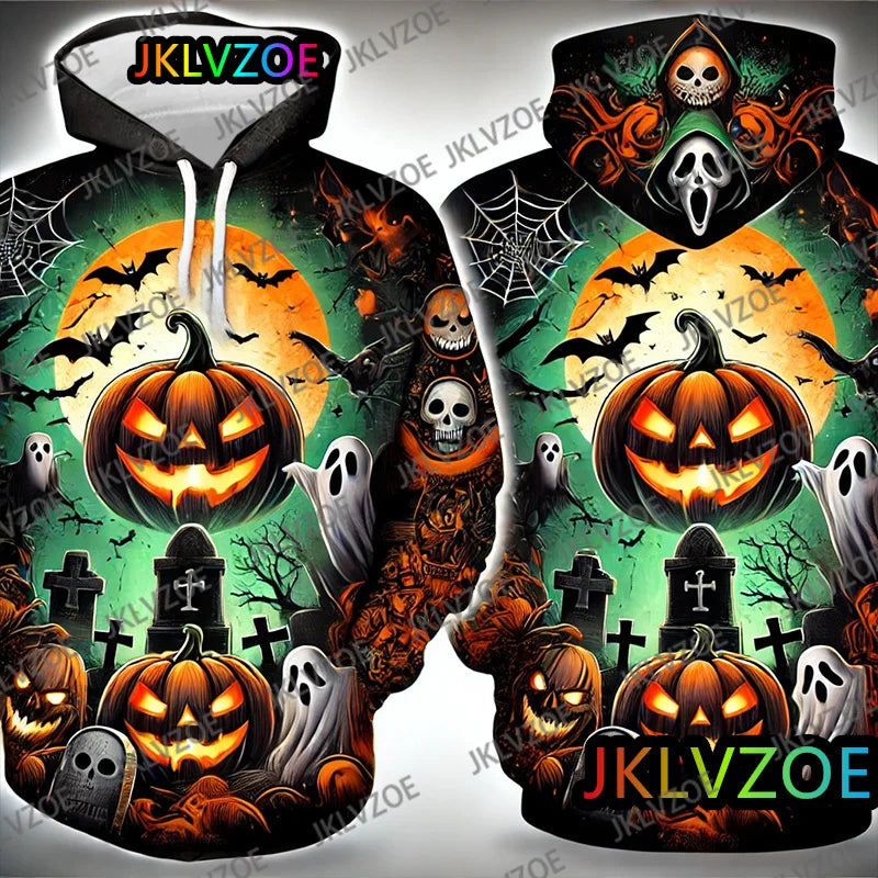 3D Halloween Hoodie