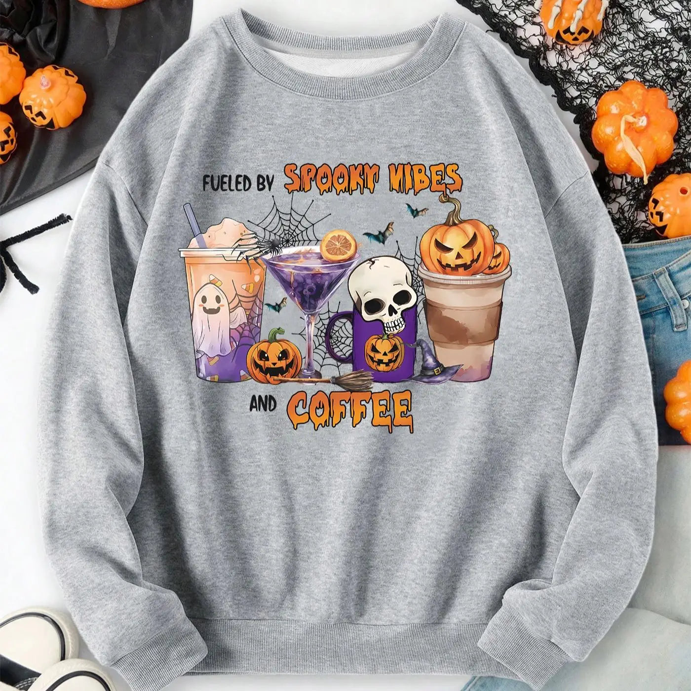 Halloween Crewneck Sweatshirt