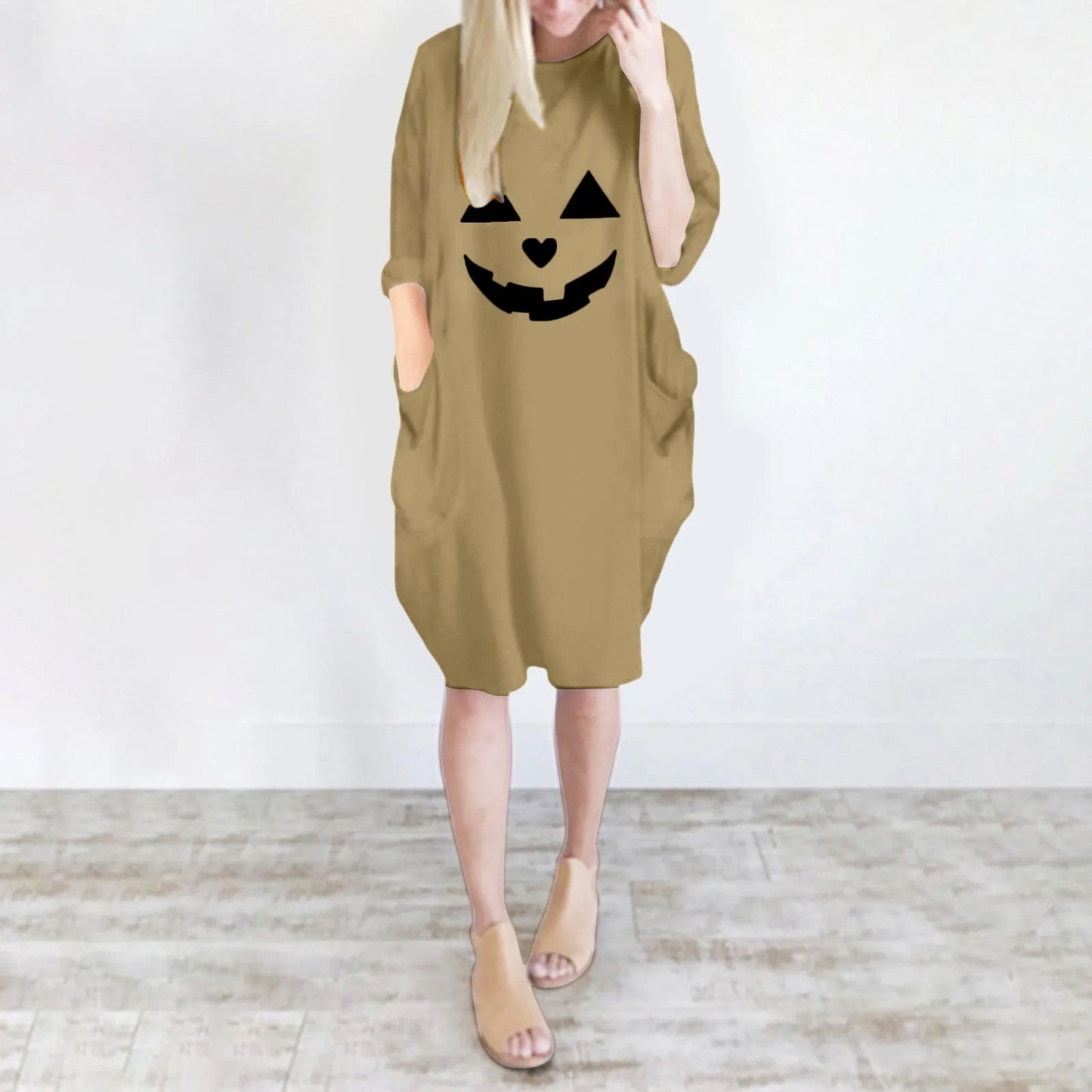 Halloween Sweatshirt Dress