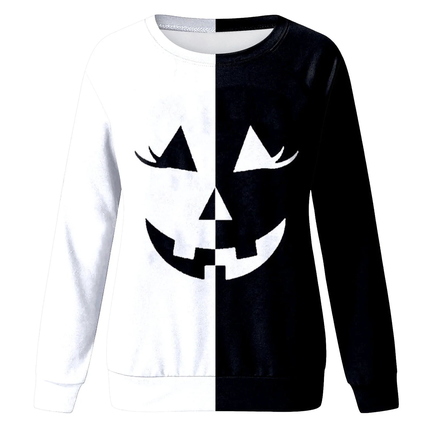 Jack o Lantern Sweatshirt Women's