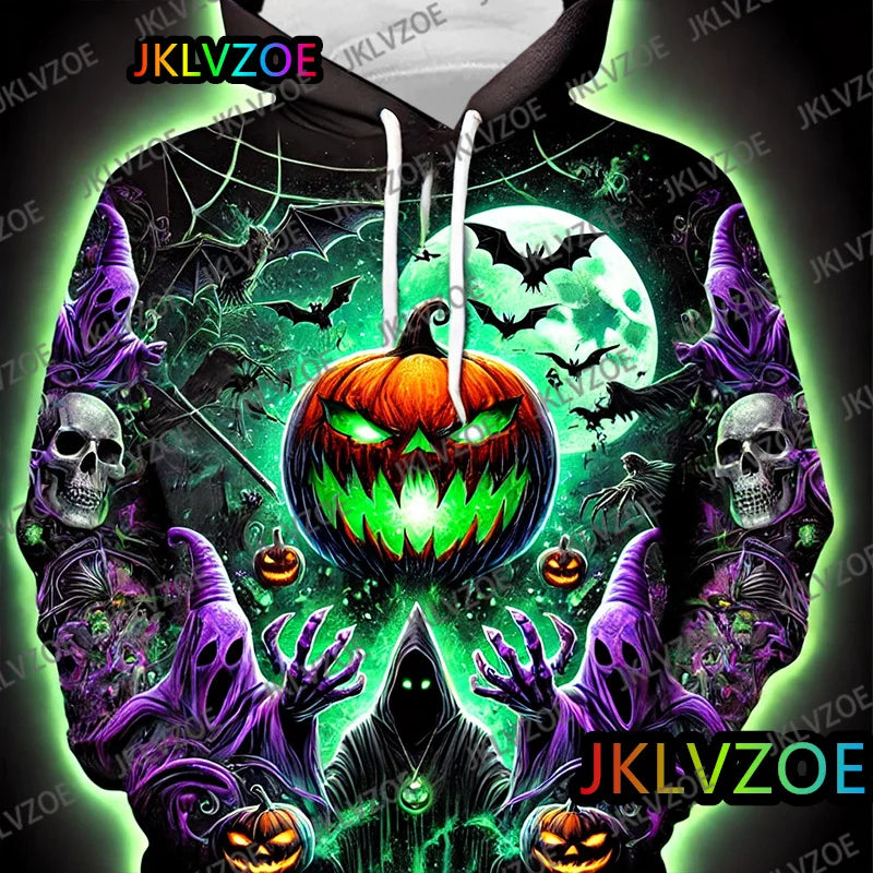 3D Halloween Hoodie