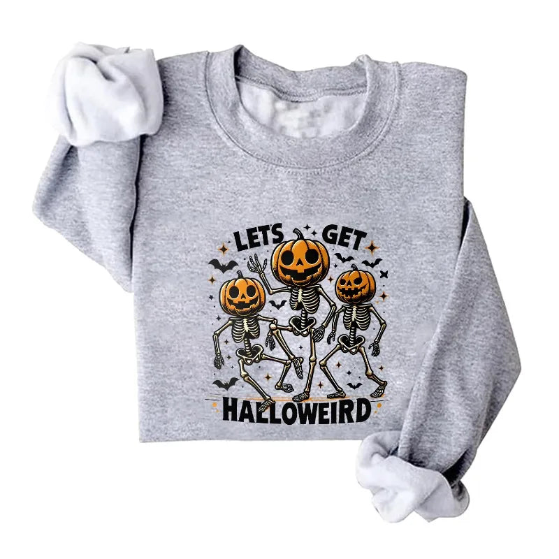 Skeleton Pumpkin Sweatshirt