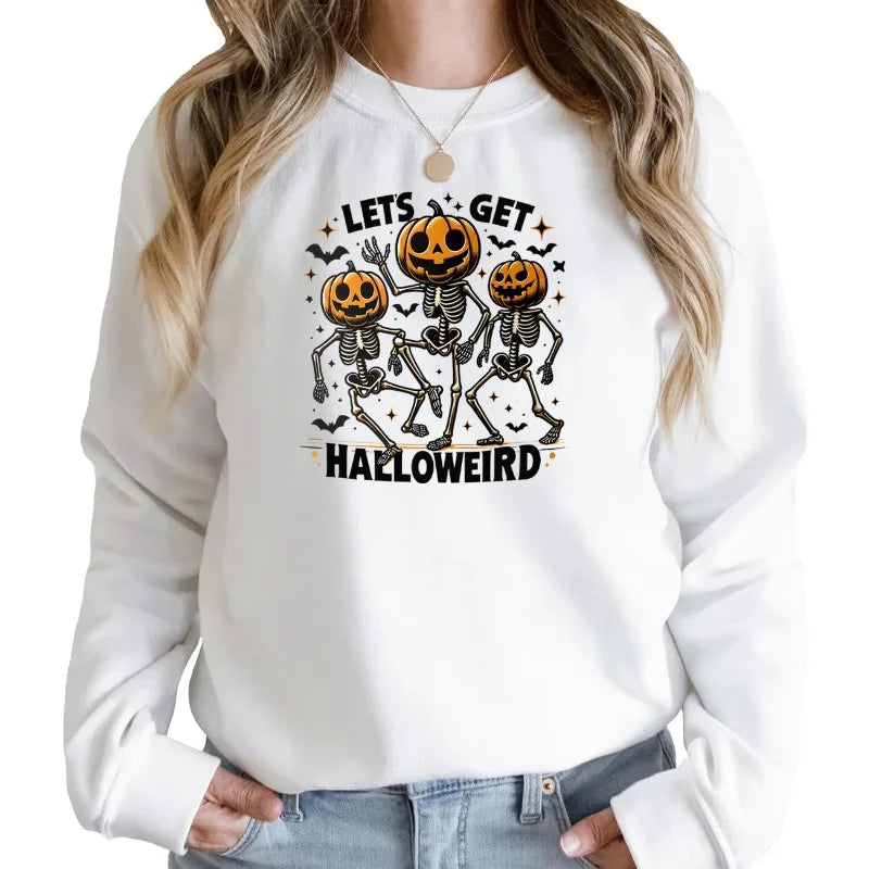 Skeleton Pumpkin Sweatshirt