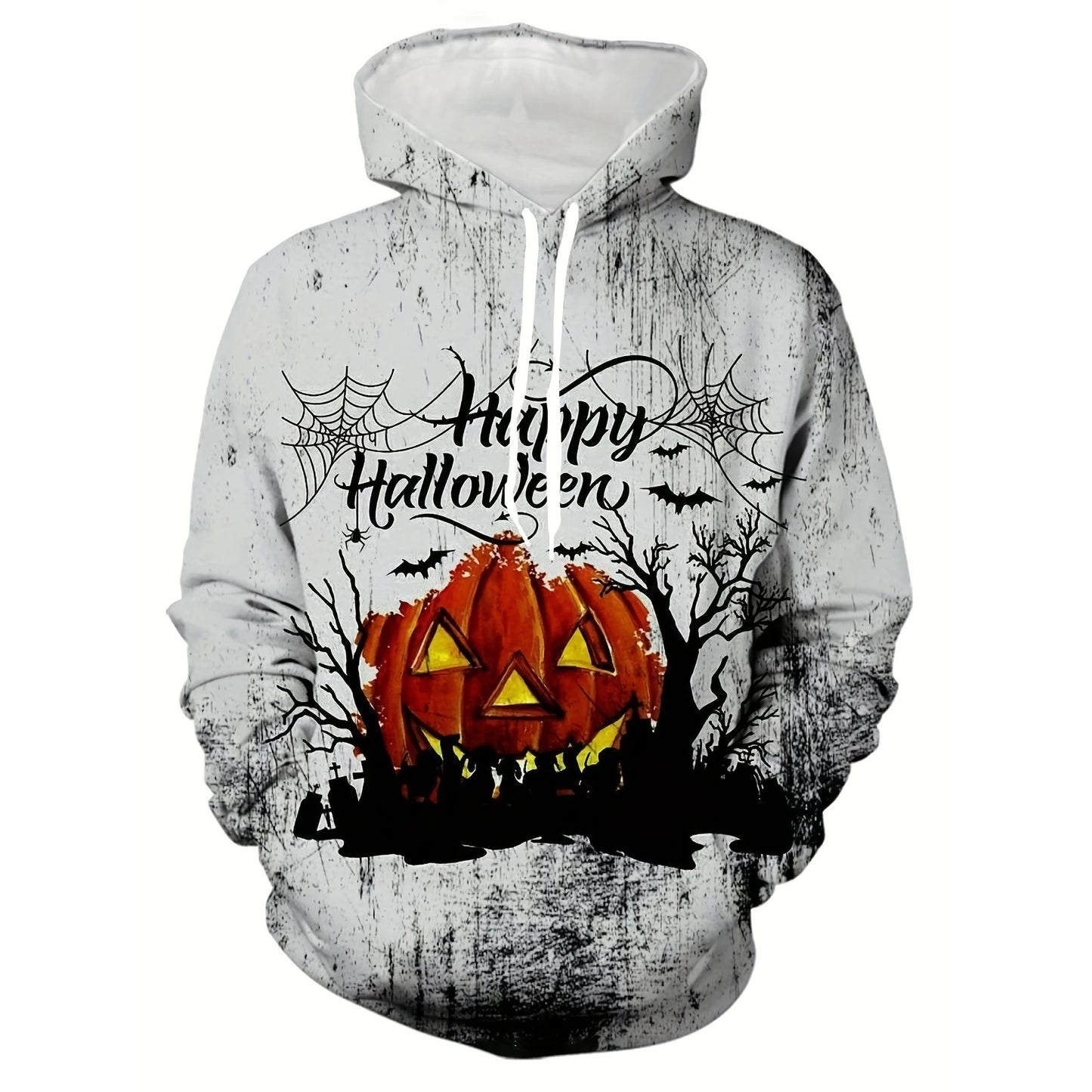 Black And Orange Hoodie