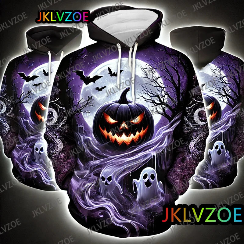 3D Halloween Hoodie