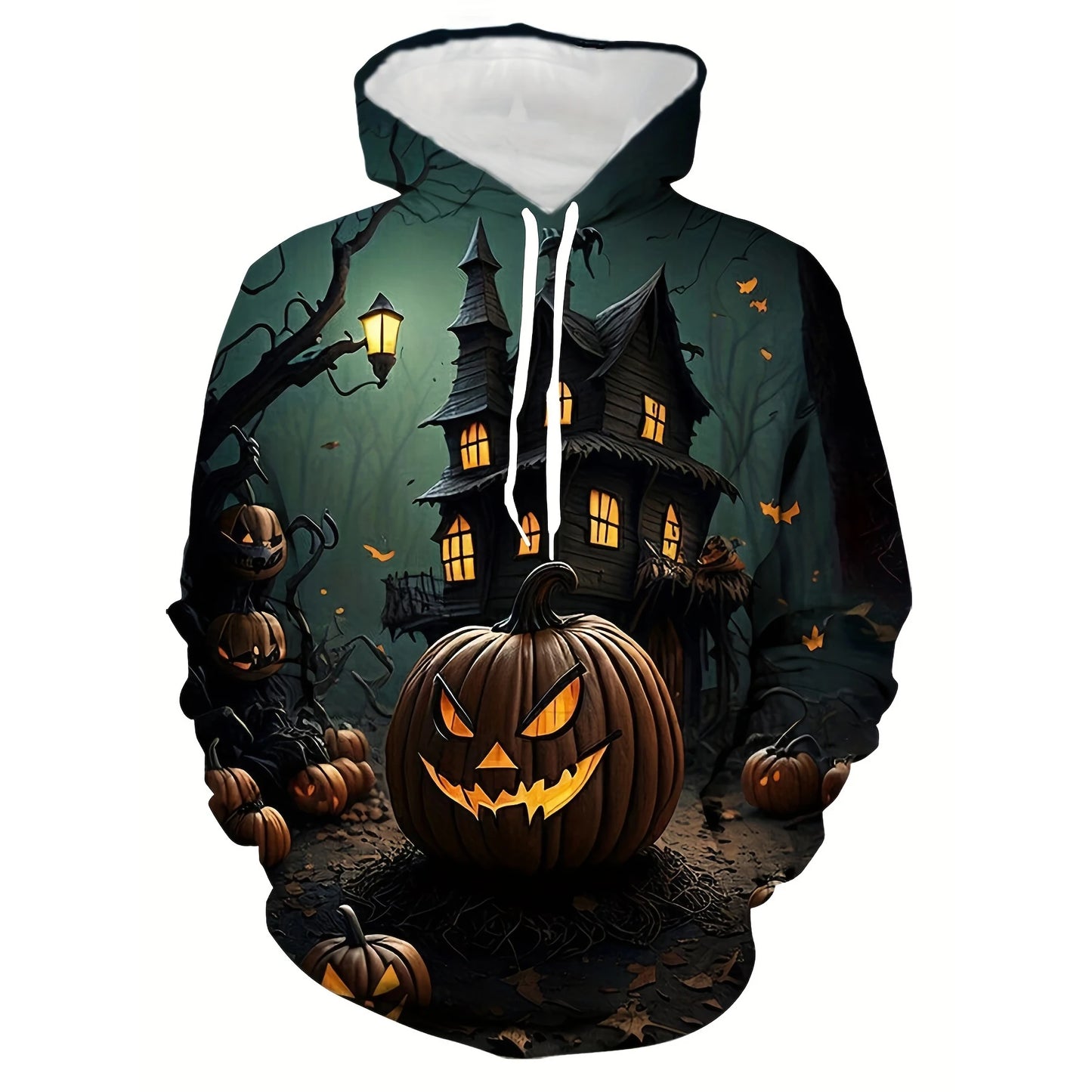 Black And Orange Hoodie