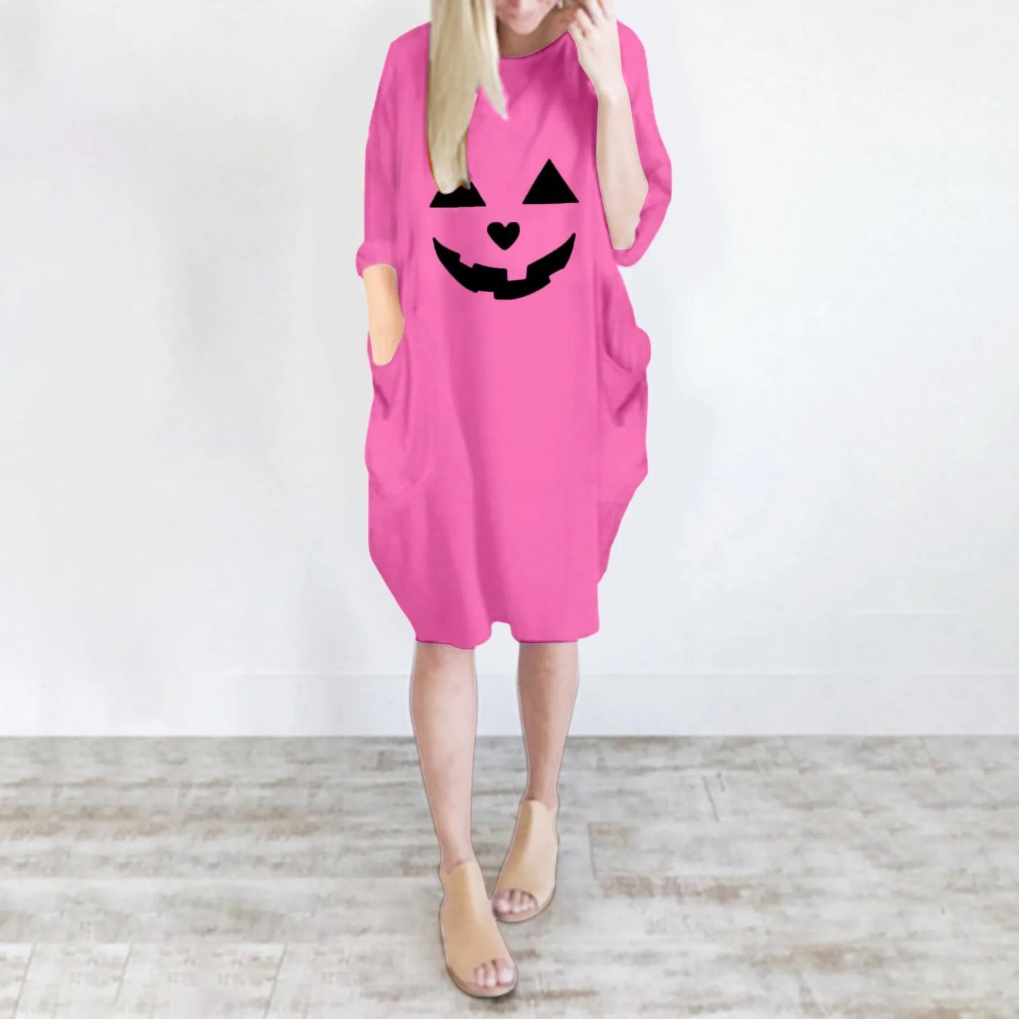 Halloween Sweatshirt Dress