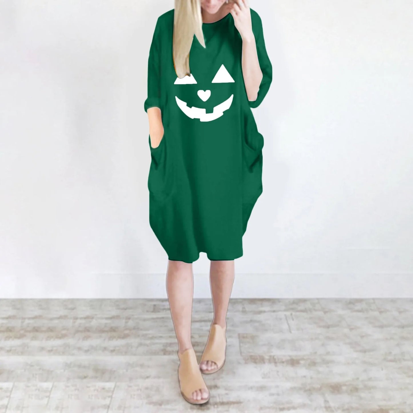 Halloween Sweatshirt Dress
