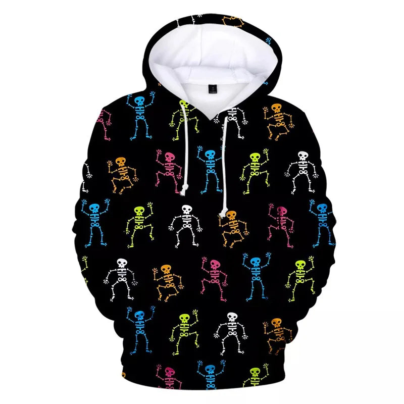 Rainbow Skeleton Hoodie