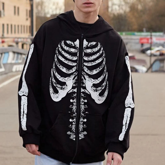 Oversized Skeleton Hoodie