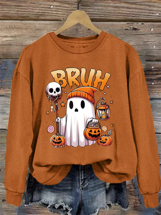 Bruh Halloween Shirt