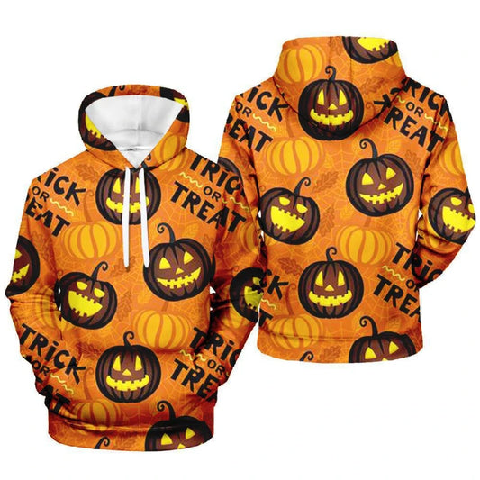 Pumpkin Print Sweatshirt