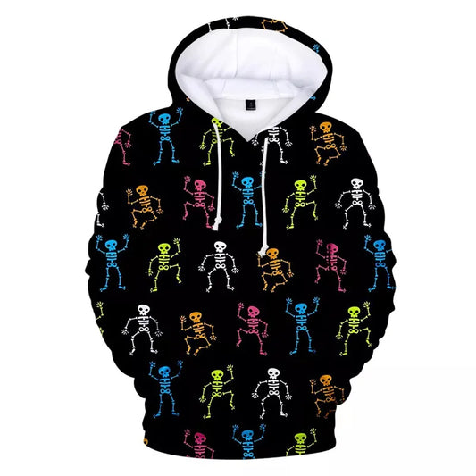 Rainbow Skeleton Hoodie